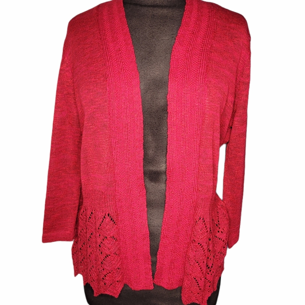 Red lightweight sweater